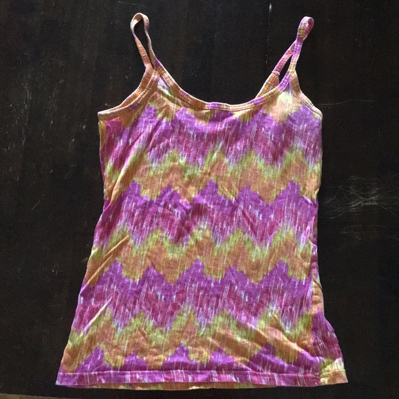 Pink orange and purple tank top - Picture 1 of 1
